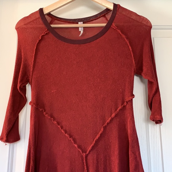 Free People, Intimately beautiful long boho top - Picture 6 of 8